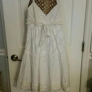 BCBG Maxazria White sundress
